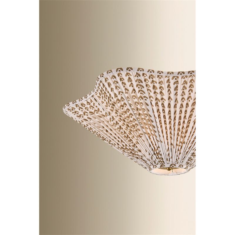 Elle 24 Inch Semi Flush Mount by Mitzi